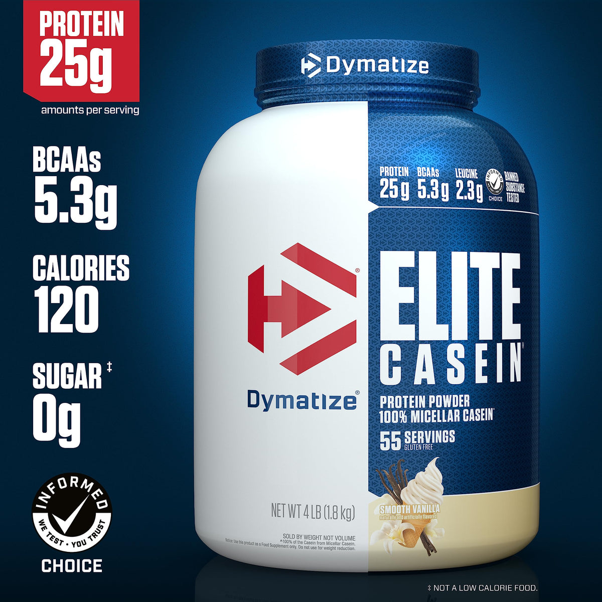 Dymatize Elite Casein Protein Powder