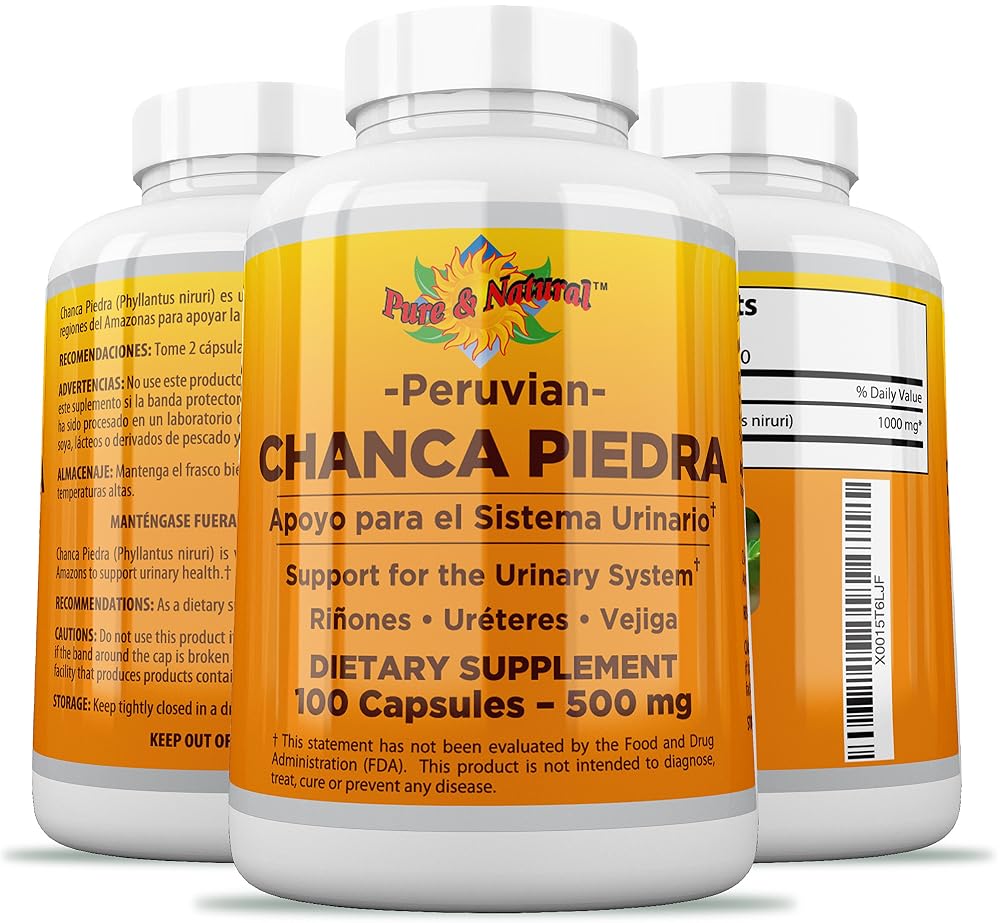 NaturalisimoLife Chanca Piedra 500 mg - 100 Capsules