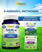 aSquared Nutrition SAM-e 400mg Supplement - 90 Capsules - image 7