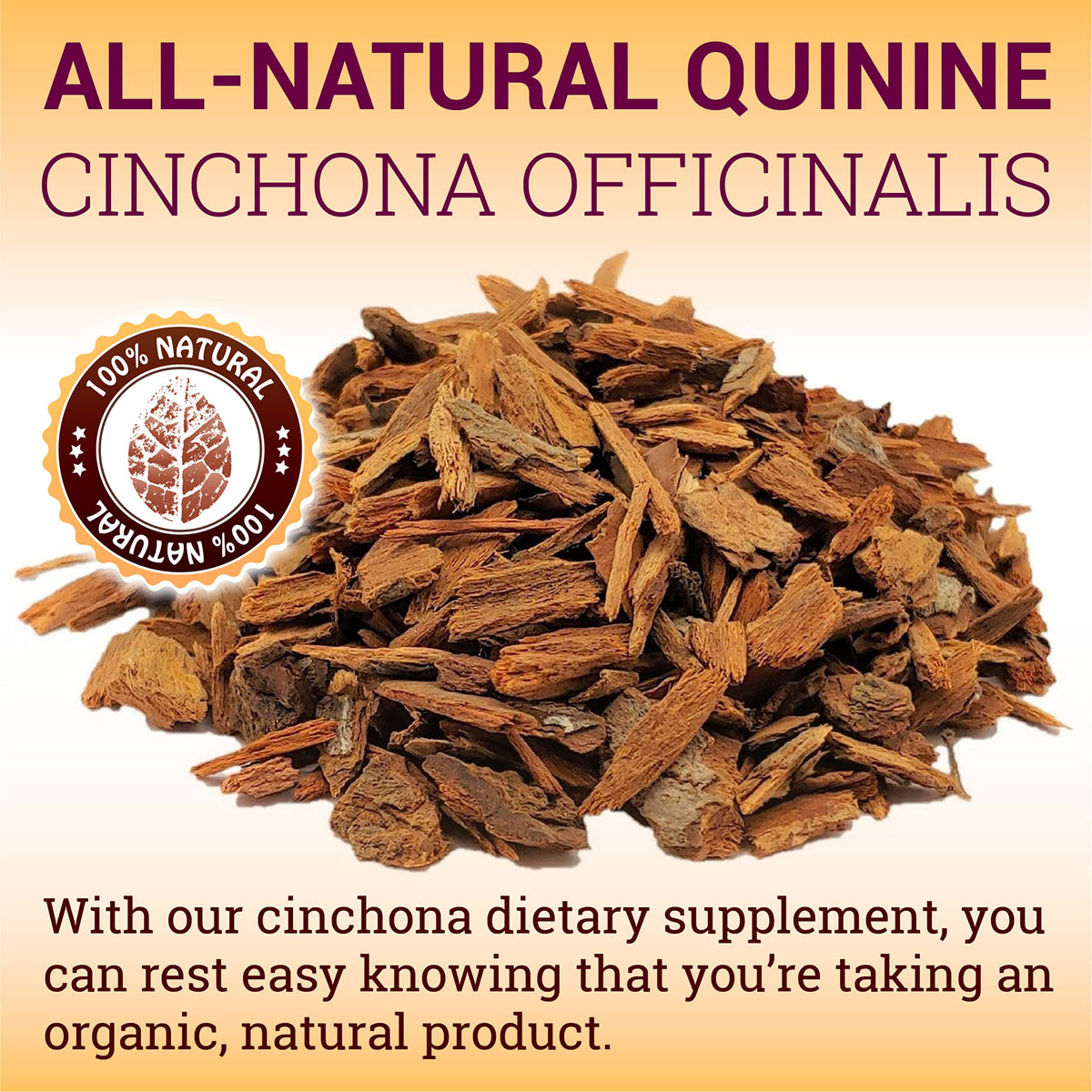 HERBALICIOUS Quinine Capsules Cinchona 500mg - 160 Capsules - image 4