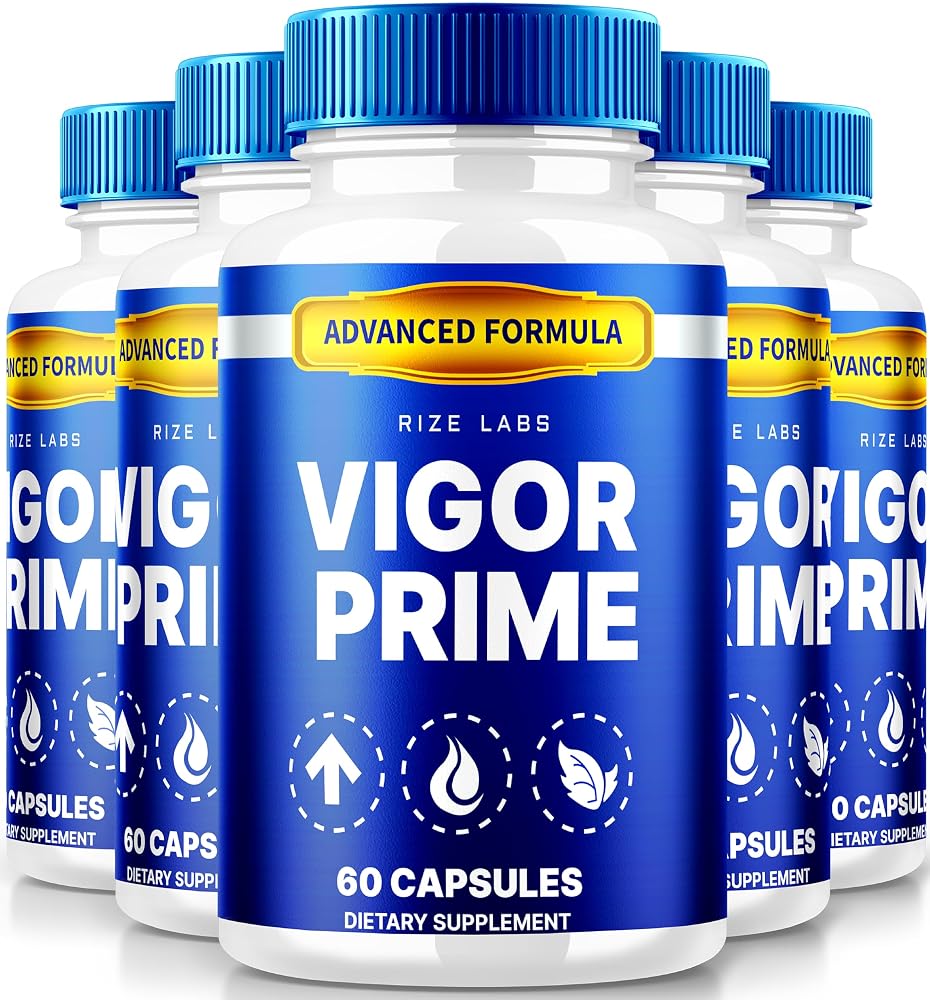 NutraRize Vigor Prime Capsules for Men - 300 Capsules