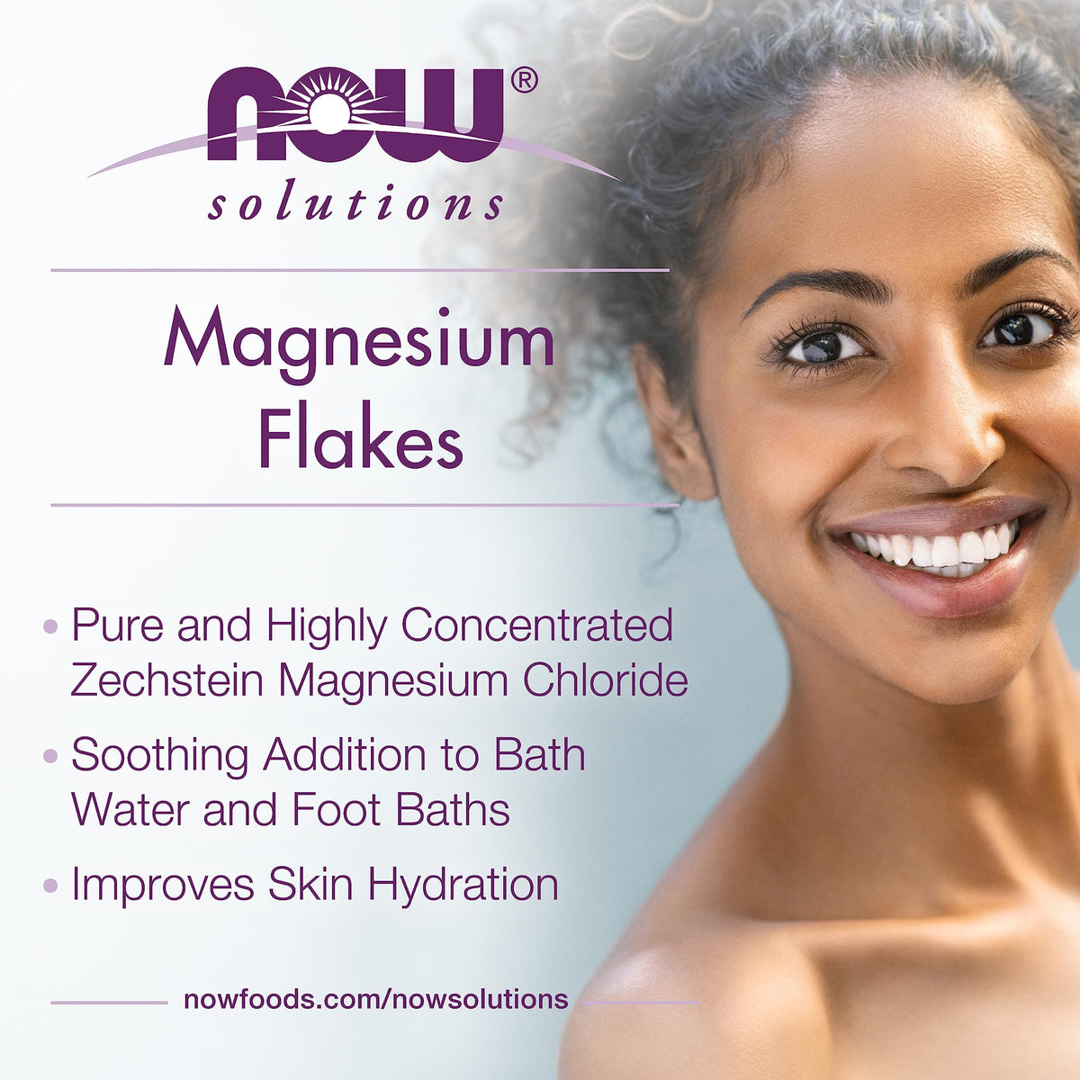 NOW Solutions Magnesium Flakes from Ancient Seabed - 54 oz - image 4