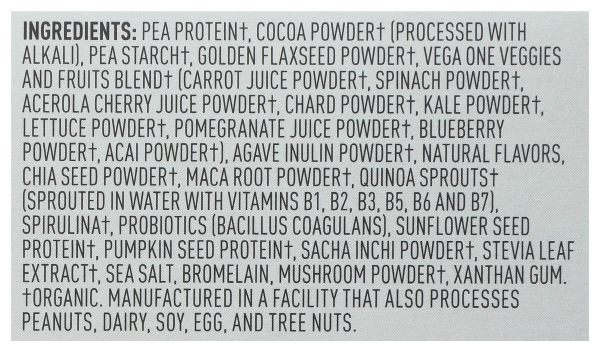 Vega One Organic Plant Protein Powder Chocolate - 1.5 oz - image 13