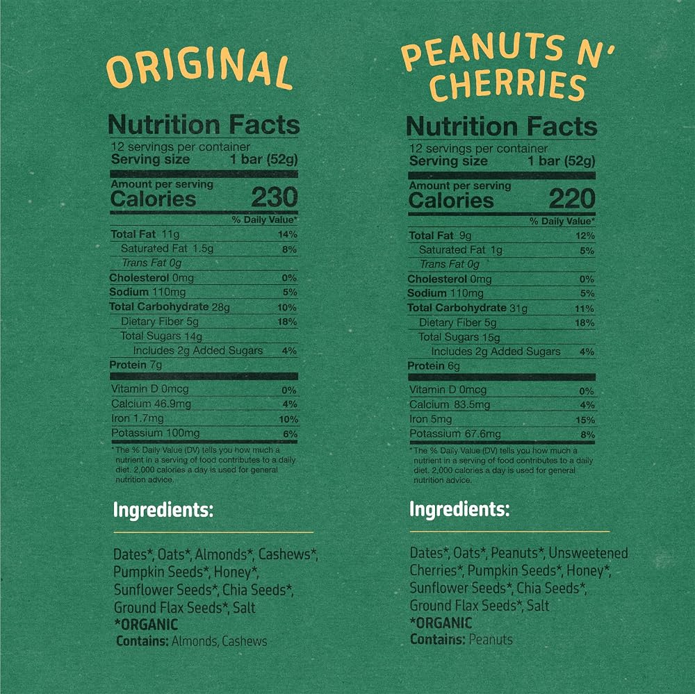 BAR U EAT BAR-U-EAT Granola Bars (Peanuts N' Cherries