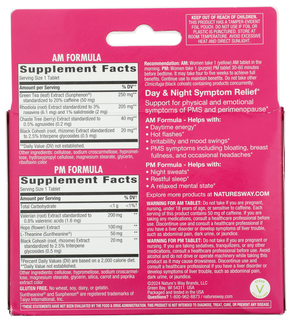 Enzymatic Therapy Am/Pm Perimenopause Formula - 60 Tablets - image 2
