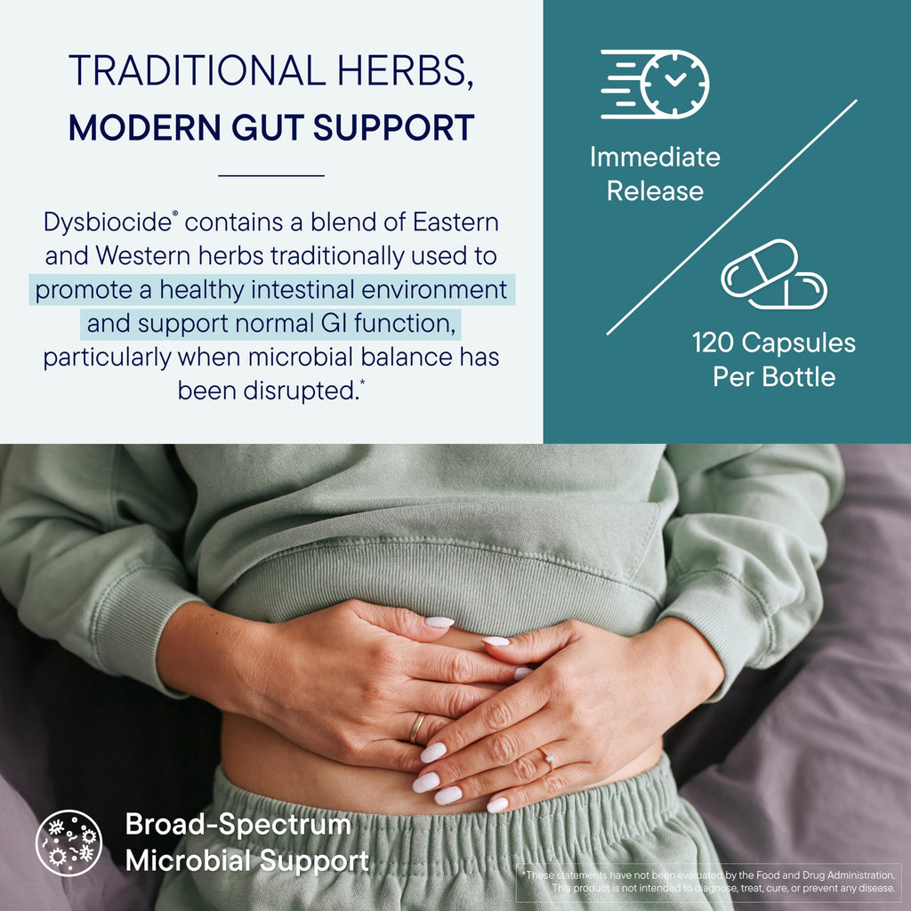 BIOTICS RESEARCH Dysbiocide Gut Health - 120 Capsules - image 3