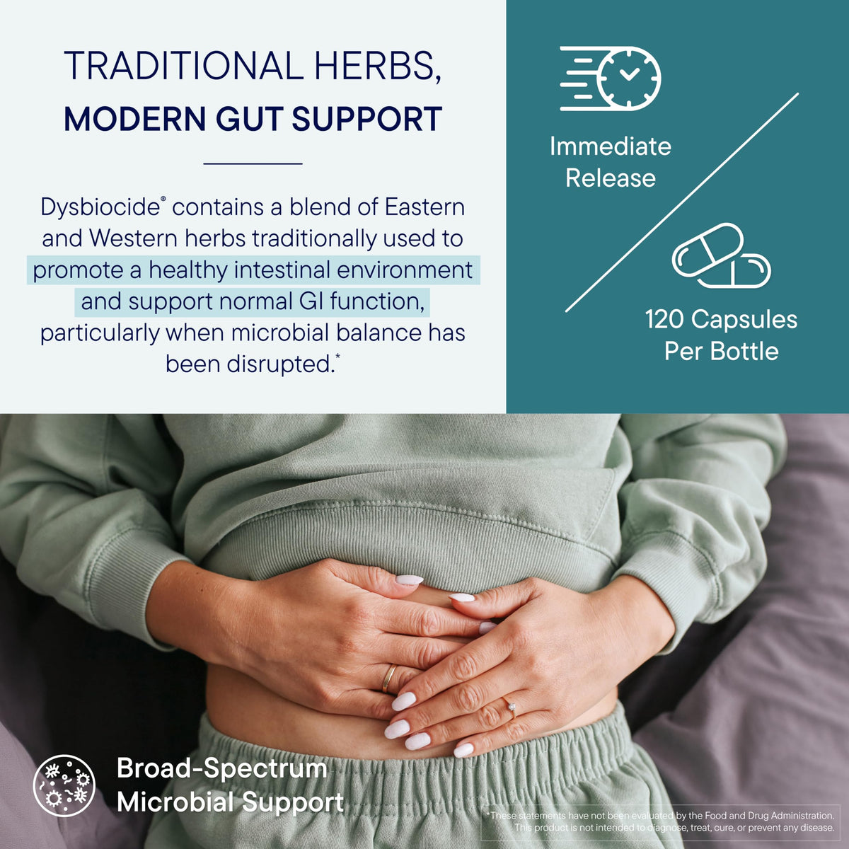 BIOTICS RESEARCH Dysbiocide Gut Health - 120 Capsules - image 3