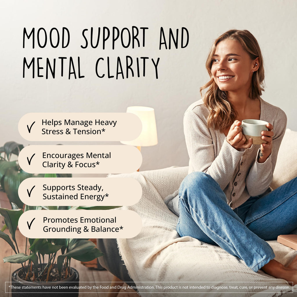 Happy Healthy Hippie Joy-Filled Mood Support Supplement - 60 Capsules - image 7