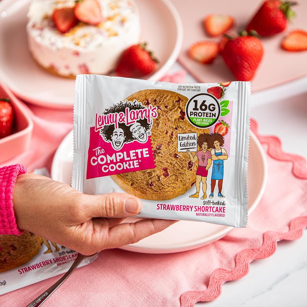 Lenny & Larry's Strawberry Shortcake Protein Cookie - 12 Pack - image 2