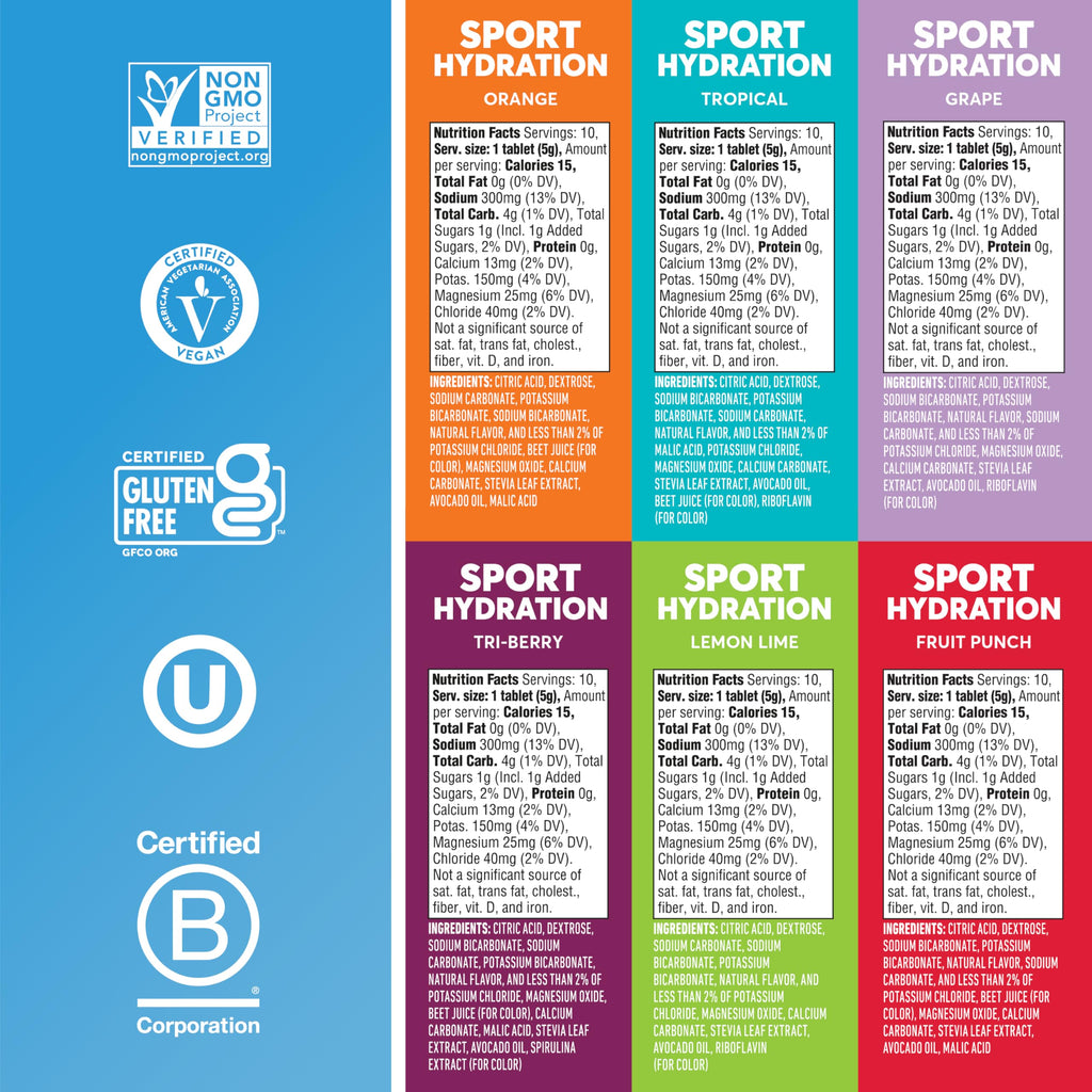 Nuun Sport Electrolyte Tablets Mixed Flavors - 60 Servings - image 5