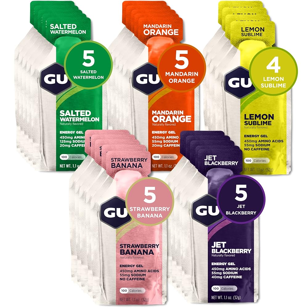 GU Energy Original Sports Nutrition Gel Assorted Fruity - image 2