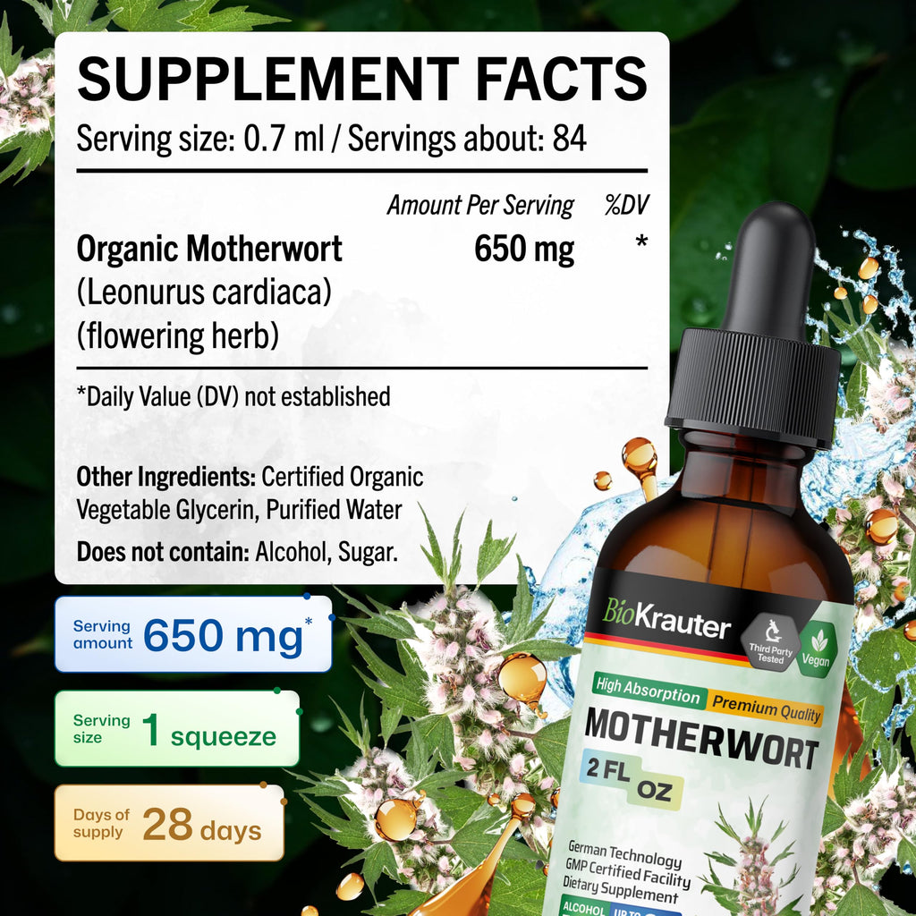 BIO KRAUTER Motherwort Liquid Extracts