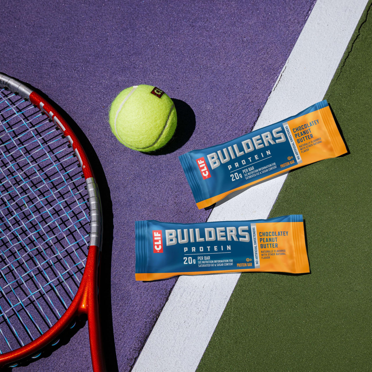 CLIF BUILDERS Protein Bars, Chocolatey Peanut Butter, Gluten Free