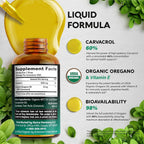 NUTRAHARMONY Oregano Oil Drops Organic 60% Carvacrol - 1 oz - image 5