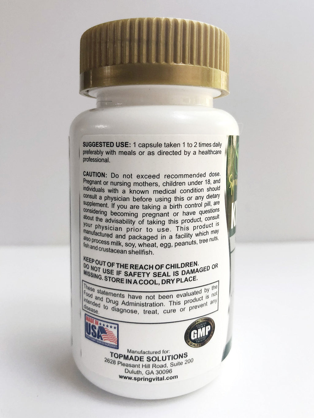 SPRING VITAL Kidney Support - 60 Capsules - image 3