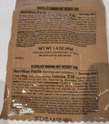 Z-Ration Chocolate Banana Nut Dessert Bar - 12 Pack