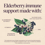 Nature's Way Sambucus Immune Elderberry Syrup with Vitamin C & Zinc - 8 Fl Oz - image 4