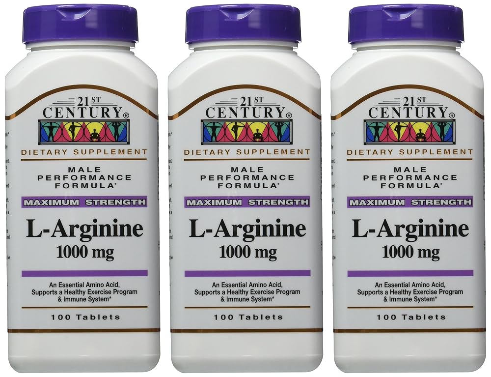 Secroup 21st Century L-Arginine 1000 mg Tablets - 300 Count - image 3