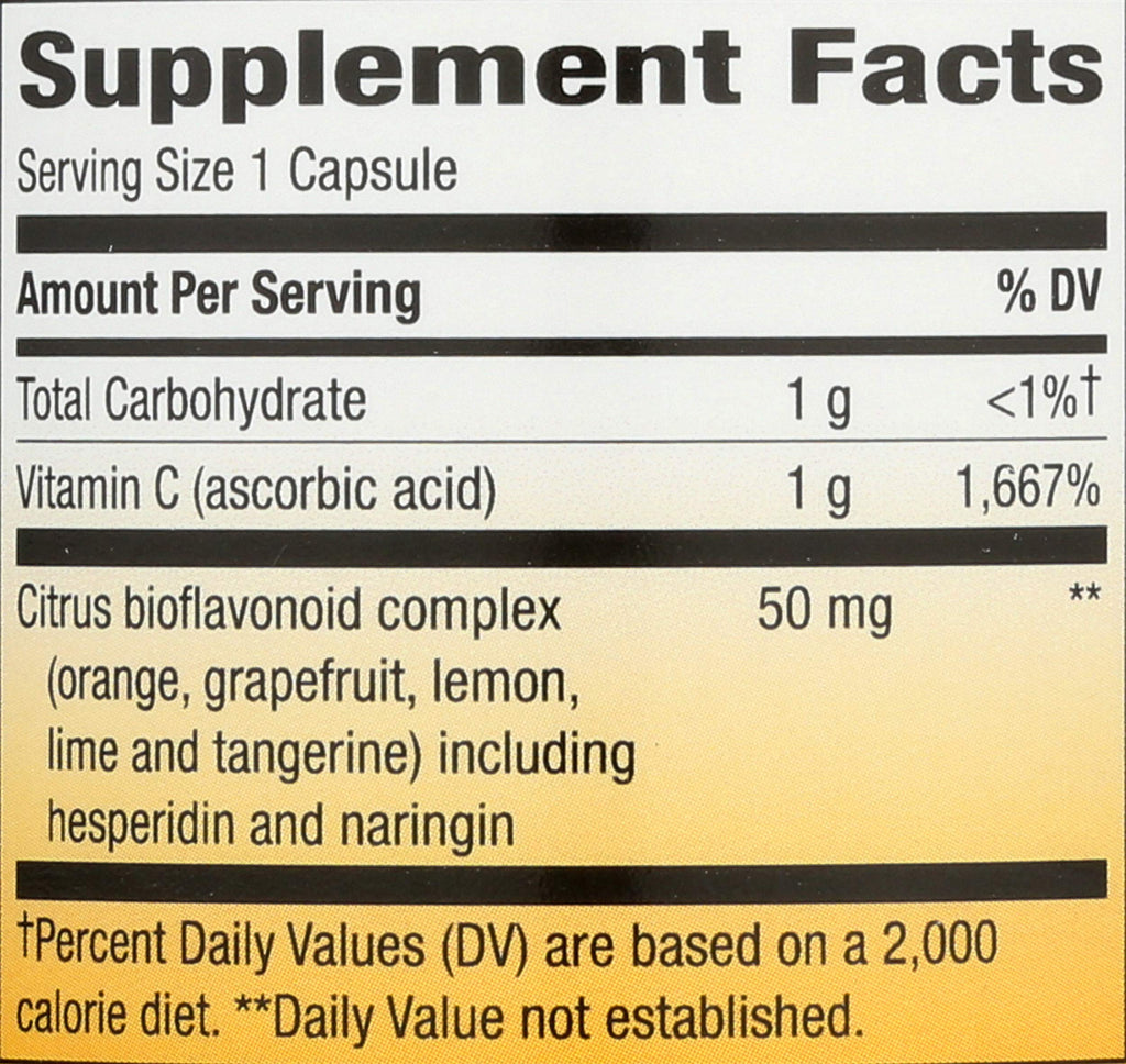 Nature's Way Vitamin C 1000-Bioflavonoids