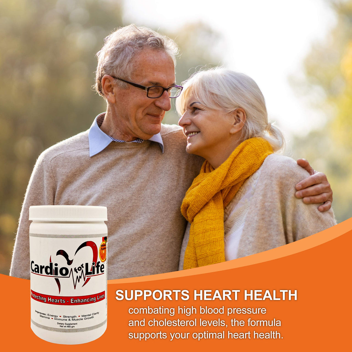 Health Guardian Cardio for Life L-Arginine Powder 16oz - Natural
