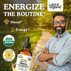 Wild & Organic Maca Root Ashwagandha Drops - 4 fl oz - image 2
