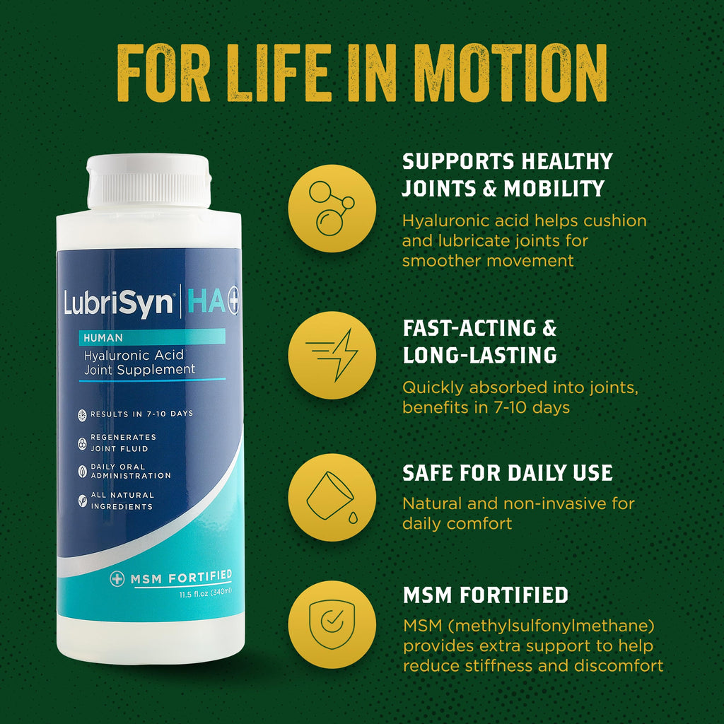 LubriSyn HA Joint Care for People Liquid Bottle