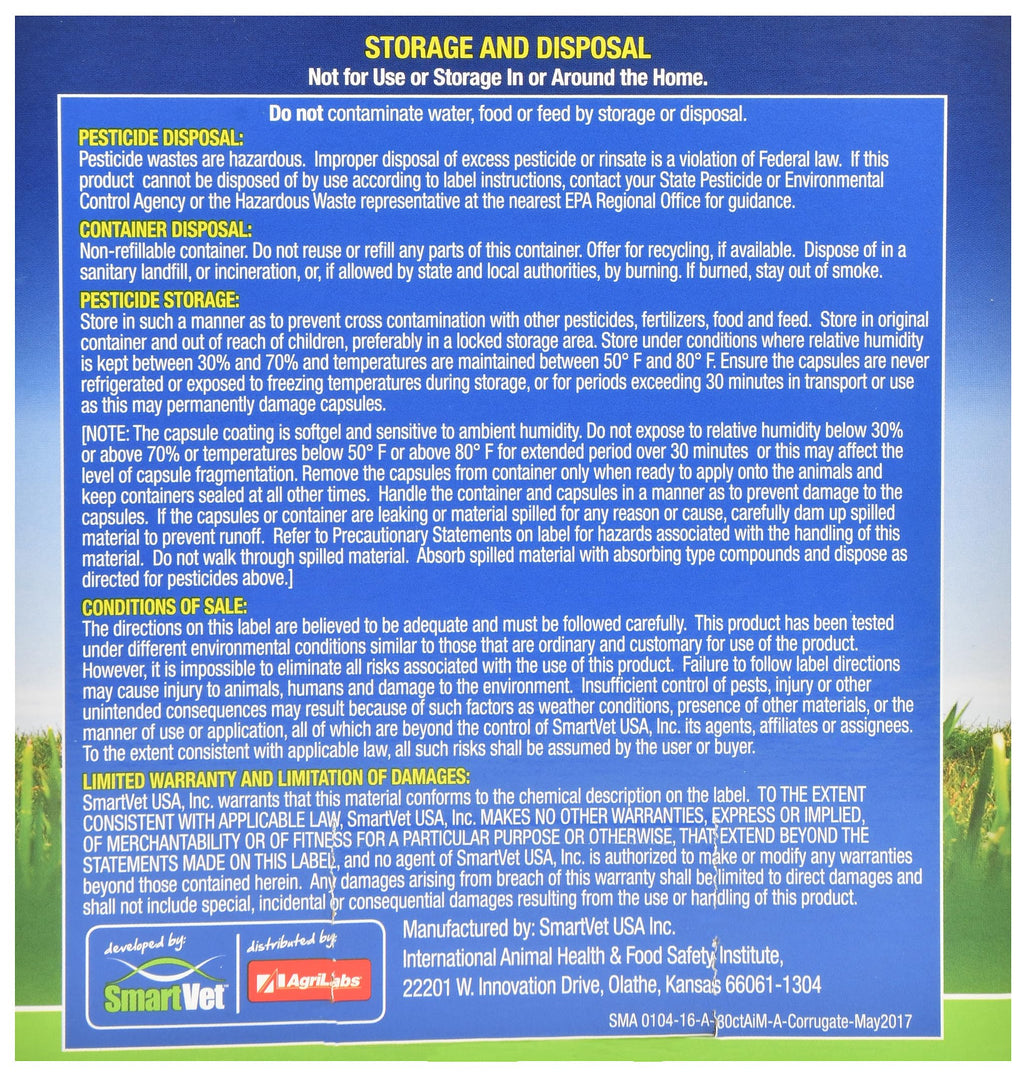 Agrilabs AiM-A Vet Caps Vitamin A - 30 Capsules - image 3