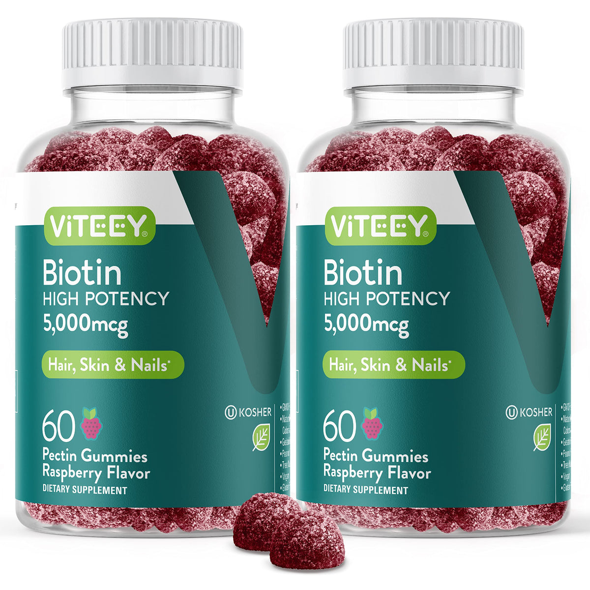 Viteey Biotin Gummies for Hair