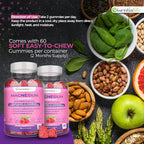 Essentialife Magnesium Gummies Pure Magnesium 100mg per Serving