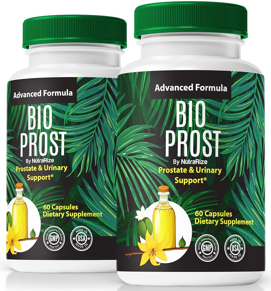 NutraRize Bio Prost Capsules for Prostate Support - 120 Capsules