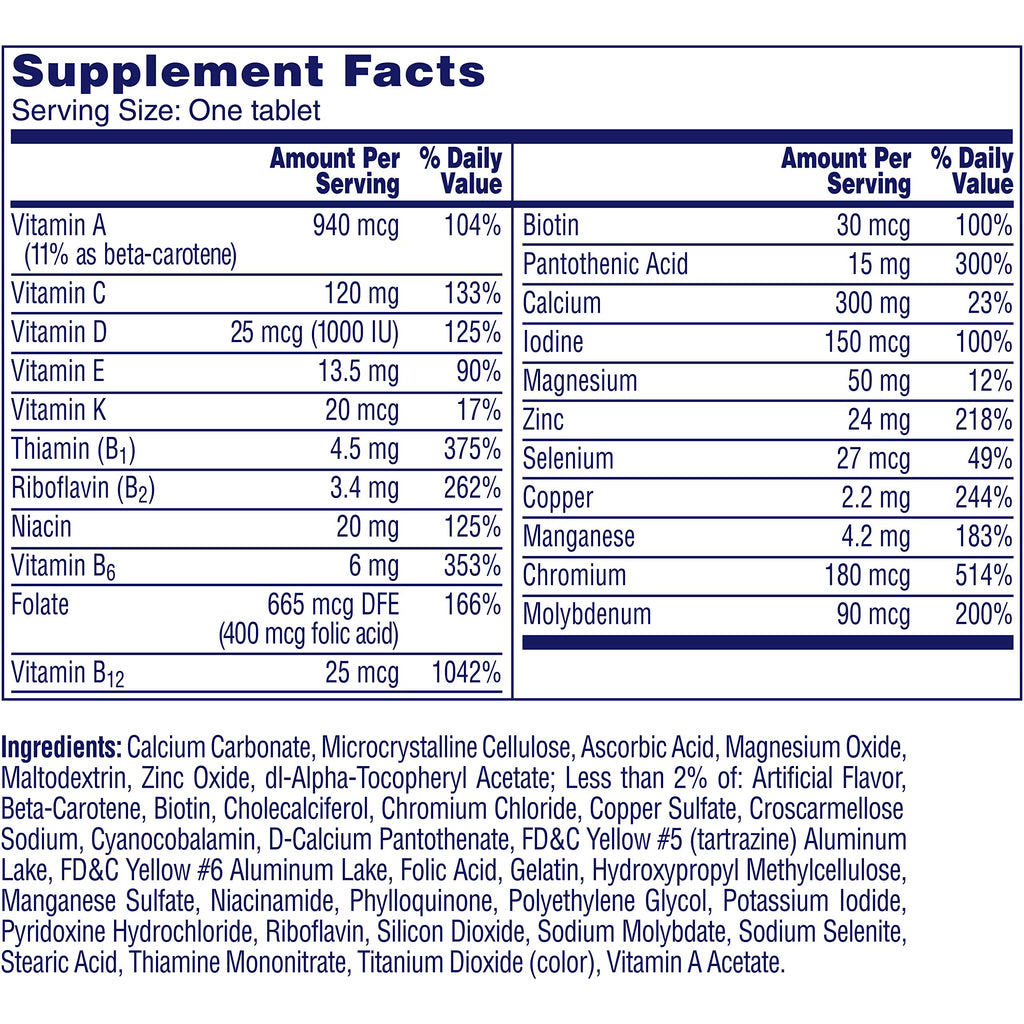 One A Day Women's 50+ Multivitamin - 175 Tablets - image 2