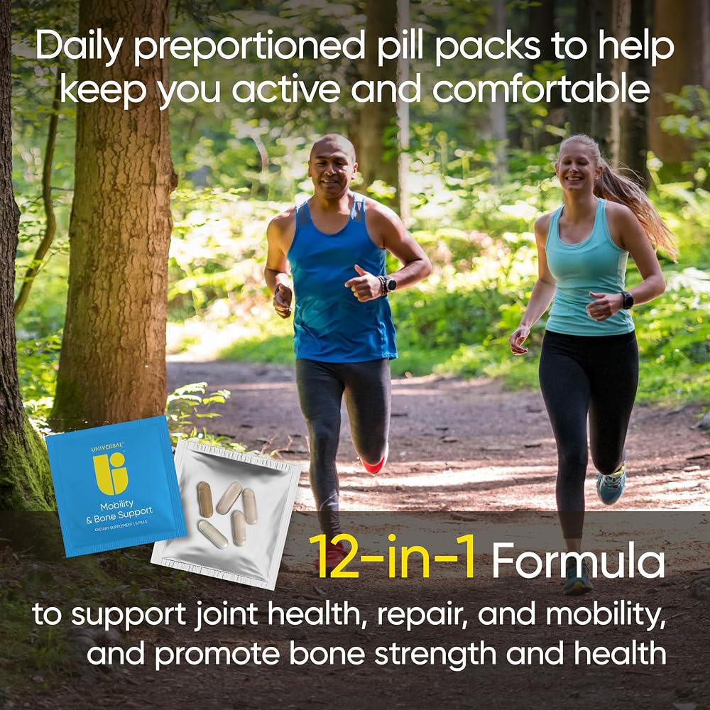 Universal U Mobility & Bone Support Daily Multivitamin - 30 Packs - image 2