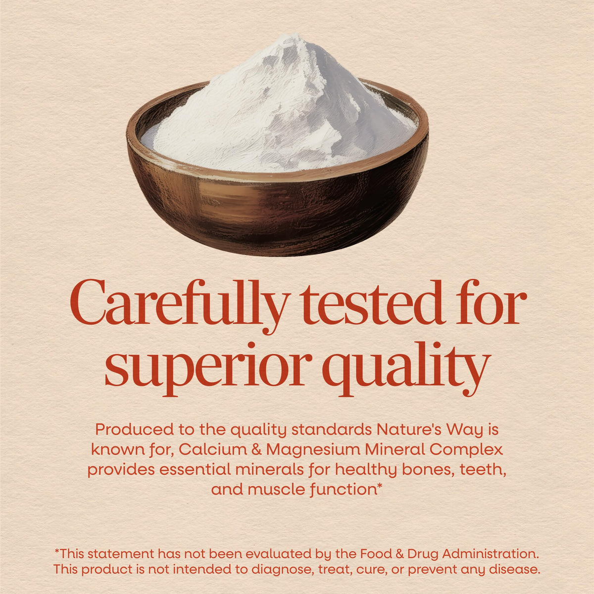 Nature's Way Calcium and Magnesium Mineral Complex