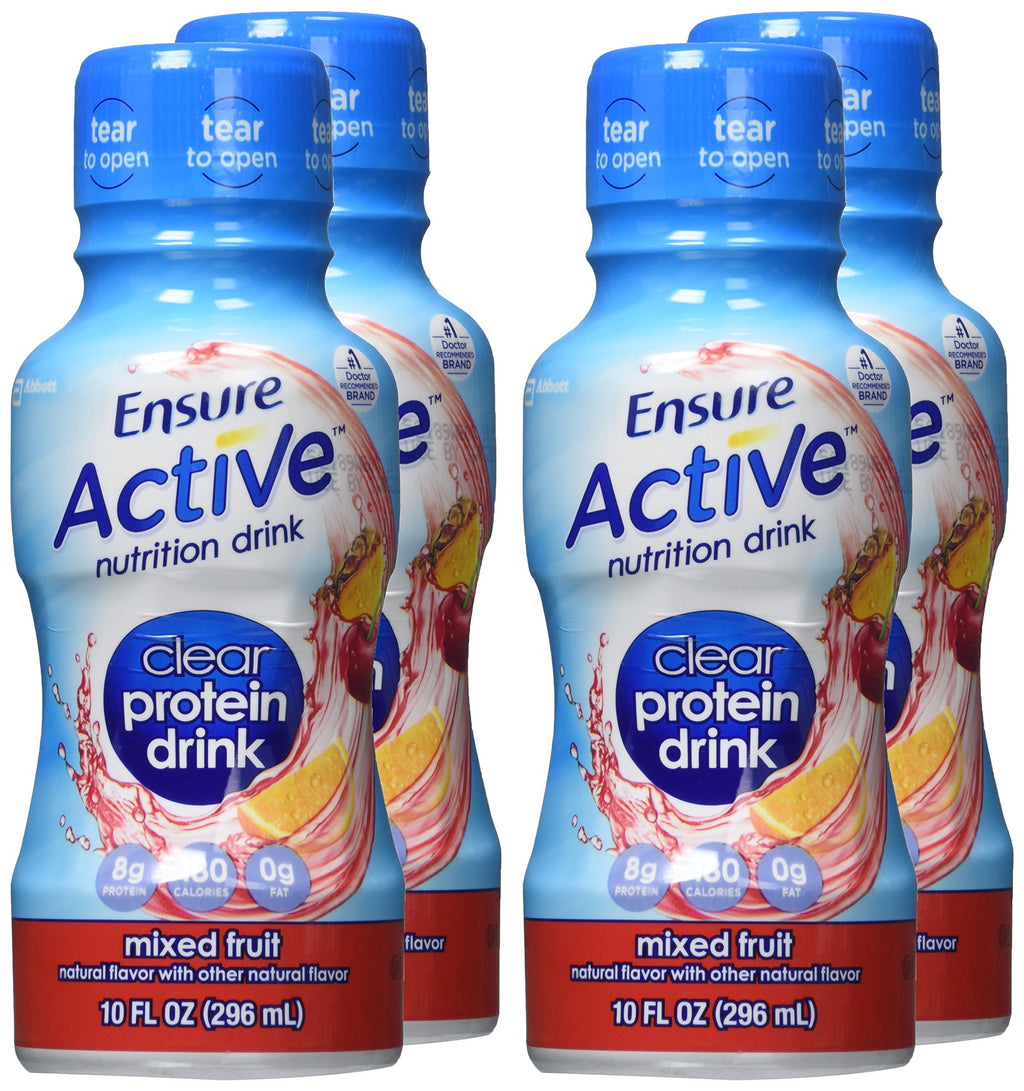 Ensure Clear Nutrition Drink Mixed Fruit - 4 Pack - image 4
