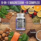 Clean Nutraceuticals Magnesium Complex with B Vitamins - 90 Capsules - image 4