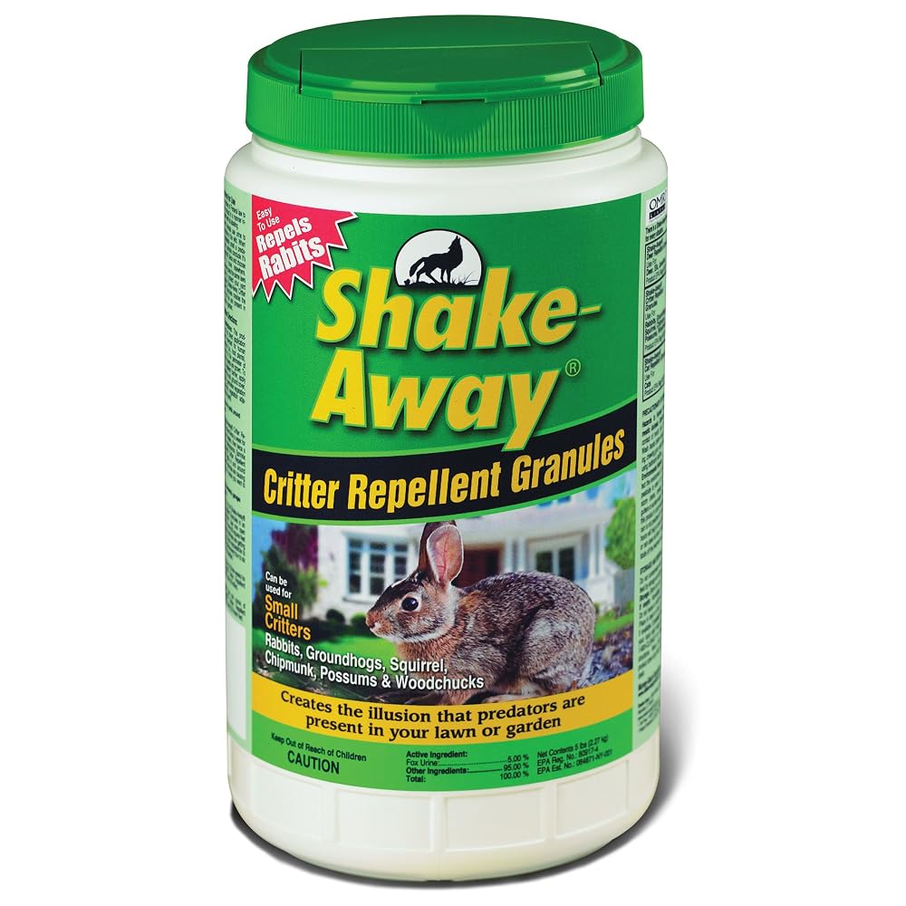 Shake-Away Fox Urine Granules Pest Deterrent - 5 Pounds