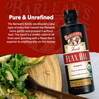 Barlean's Organic Flaxseed Oil 7640mg ALA Omega-3 - 12 Fl Oz - image 5