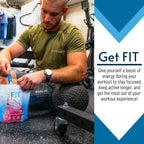 FITTEAM Fit Sticks Organic Energy Drink Mix - 30 Stick Packs - image 4
