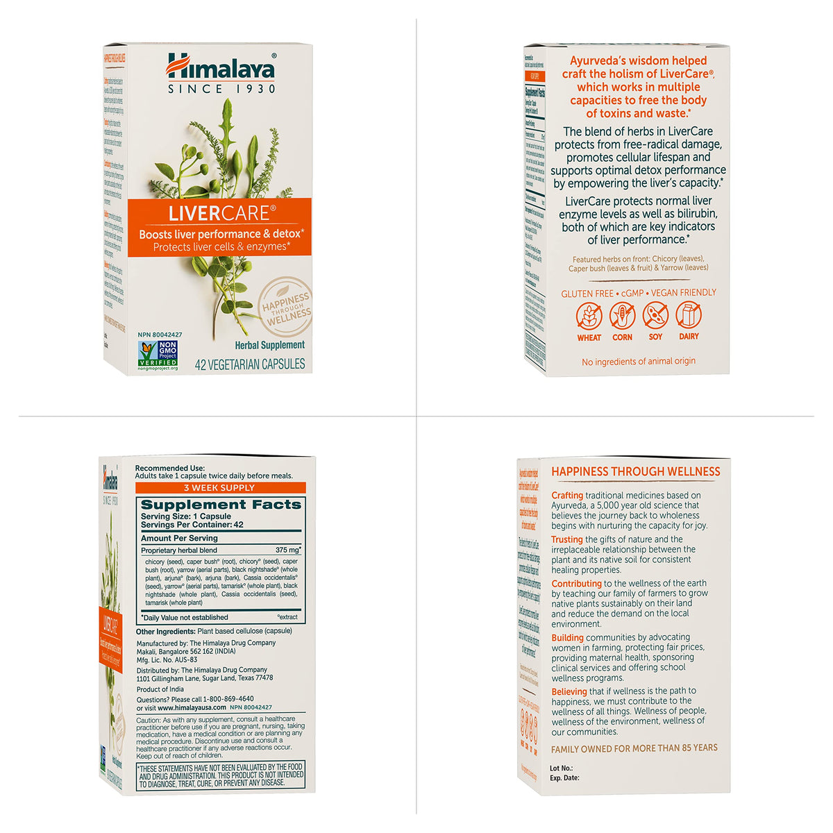 Himalaya LiverCare Herbal Liver Support - 42 Vegetarian Capsules - image 6