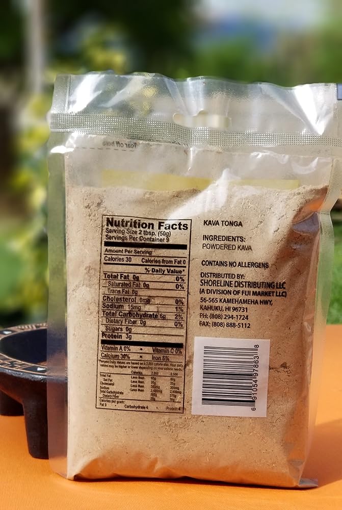 Tikaram's Premium Kava Tonga Powder - 8 Ounce - image 2