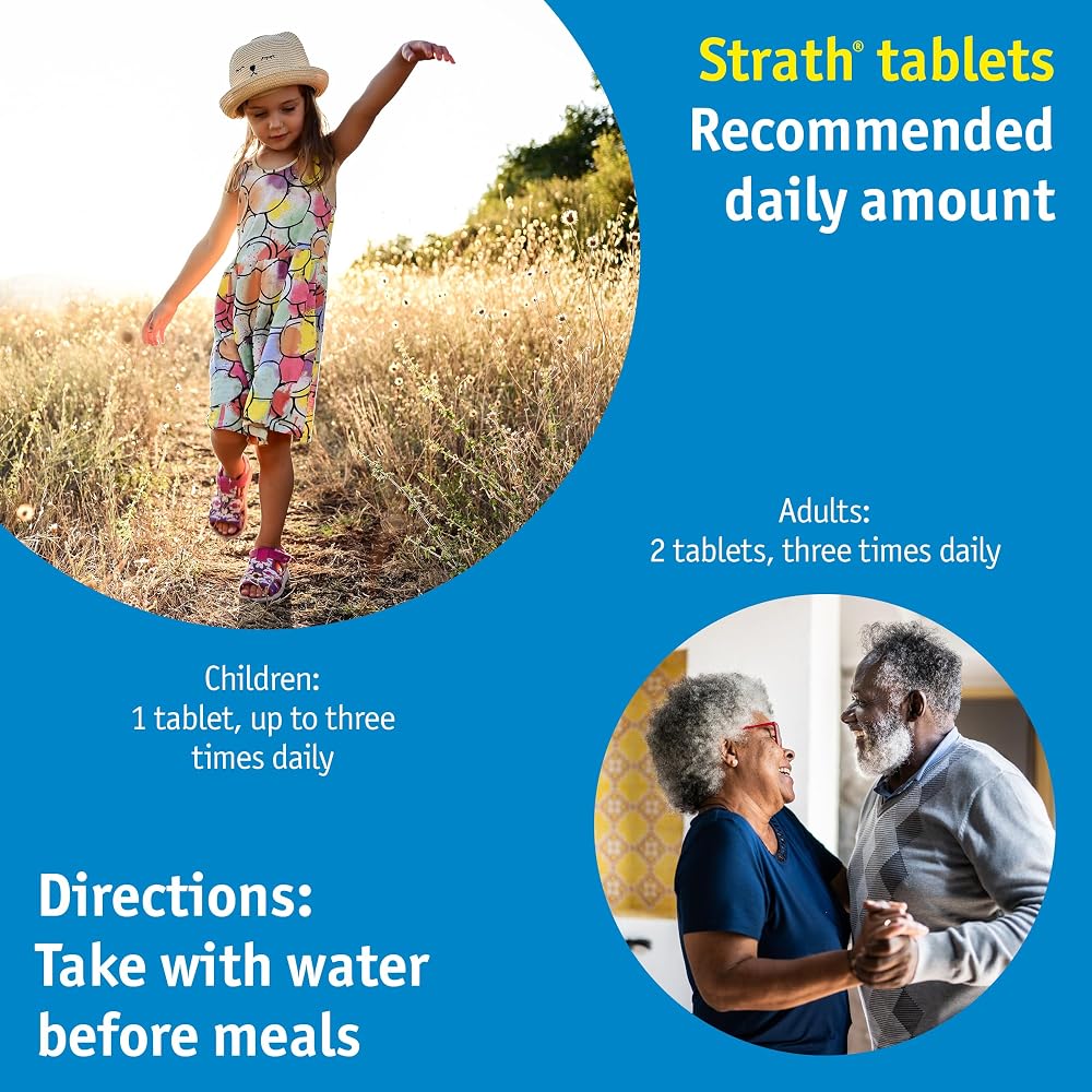 Bio-Strath Magnesium Herbal Yeast Postbiotic - 100 Tablets - image 7