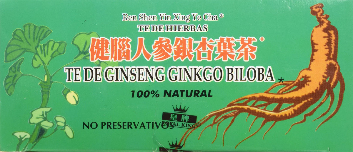 Royal King Ginseng Ginkgo Biloba Tea - 20 Bags - image 5