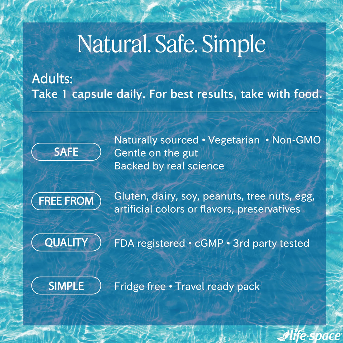 Life-Space Shape B420 Probiotics for Shape Better