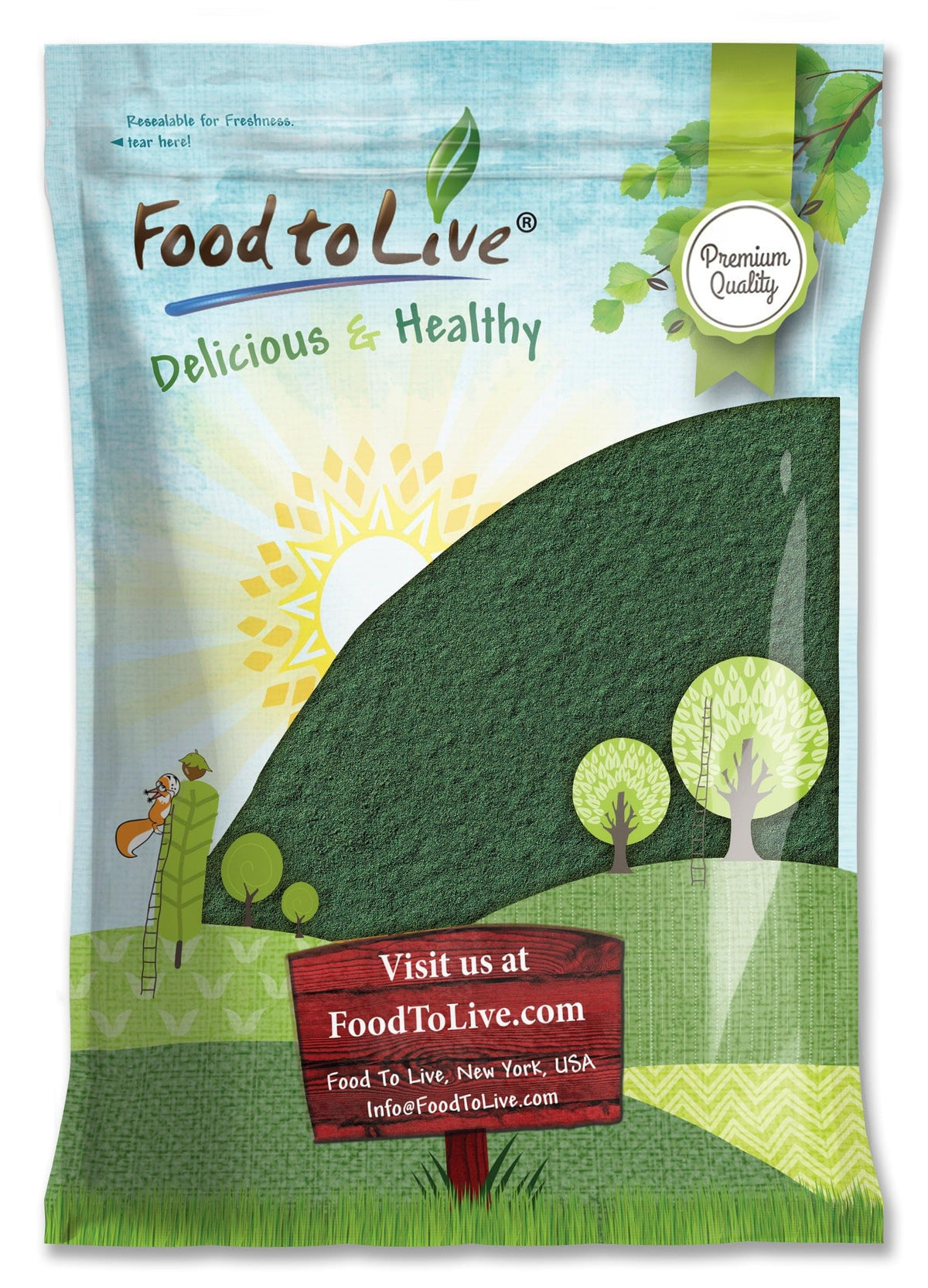 Food to Live Chlorella Powder
