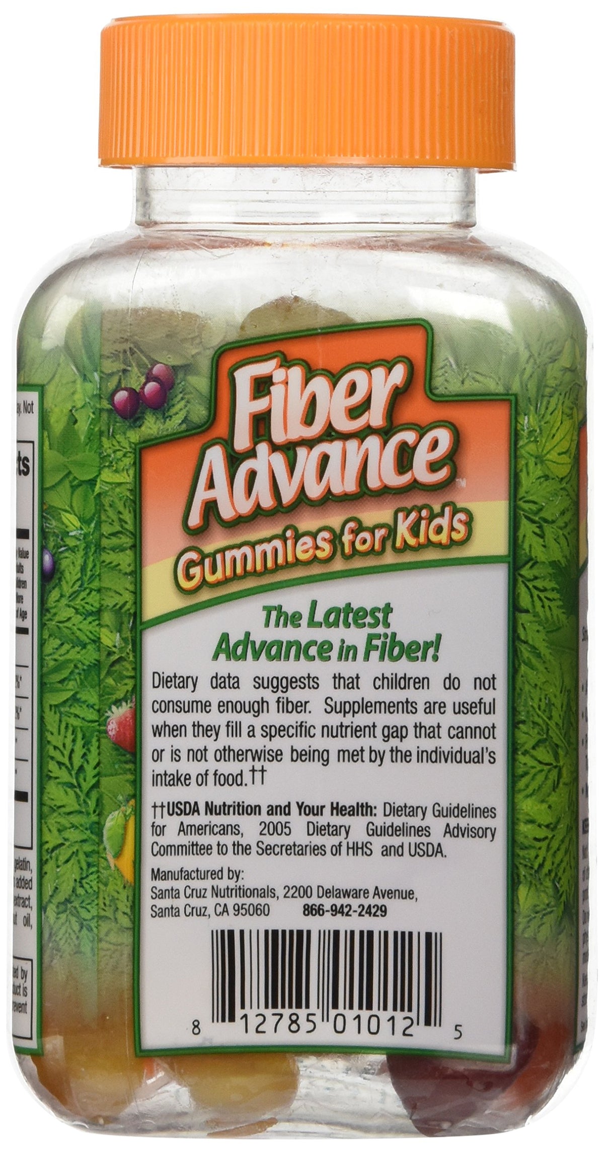 Fiber Advance Gummies For Kids Daily Fiber Supplement - 60 Count - image 3