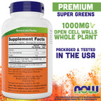 Now Supplements, Chlorella 1000 mg with Naturally Occurring