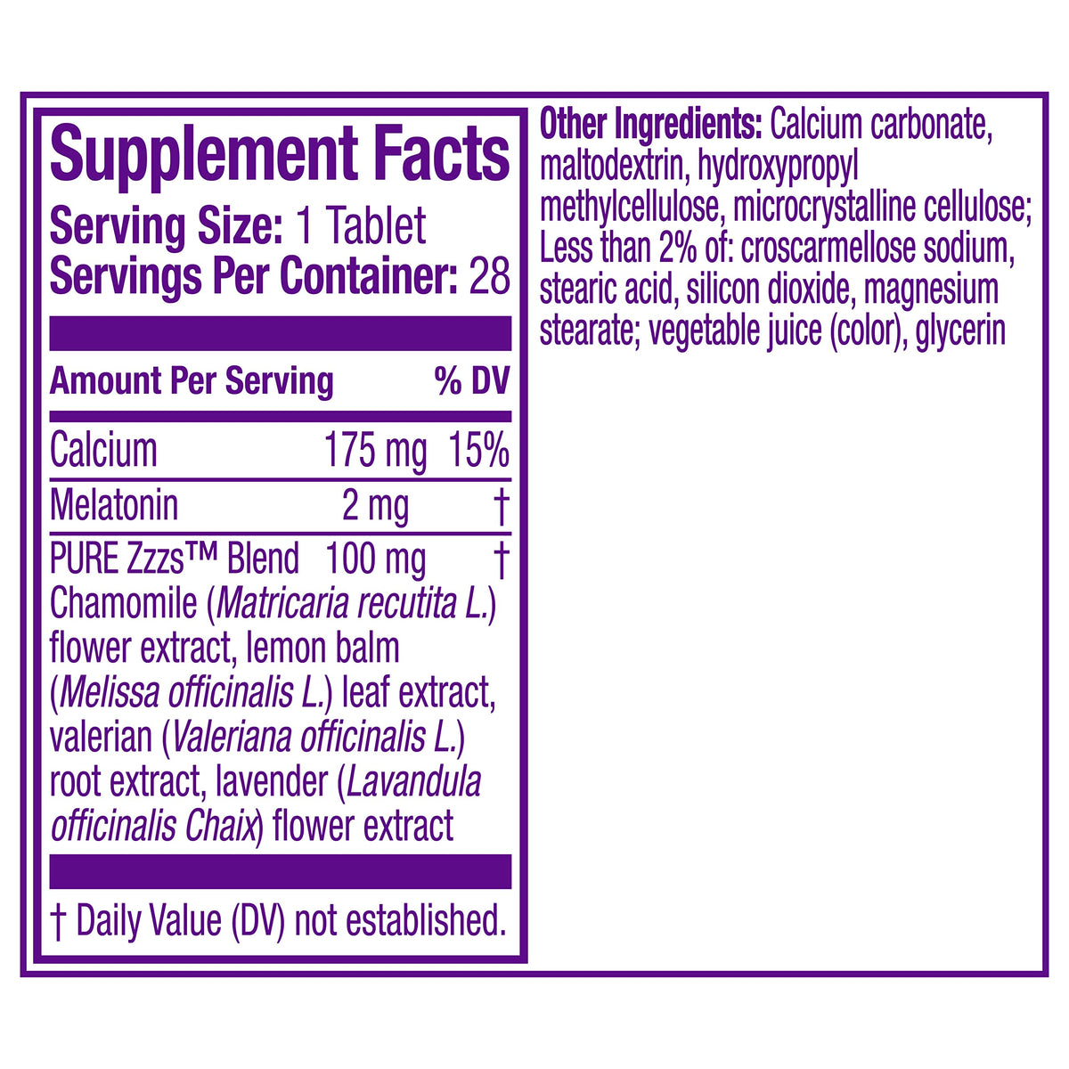 Vicks ZzzQuil Pure Zzzs All Night Extended Release Melatonin Sleep Aid - image 2