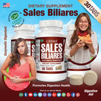 Germa Bile Salts Natural Dietary Supplement for Liver Support - 30 Tablets - image 8