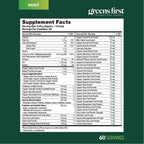 Greens First Original Greens Powder - 49 Superfoods - Organic Fruits