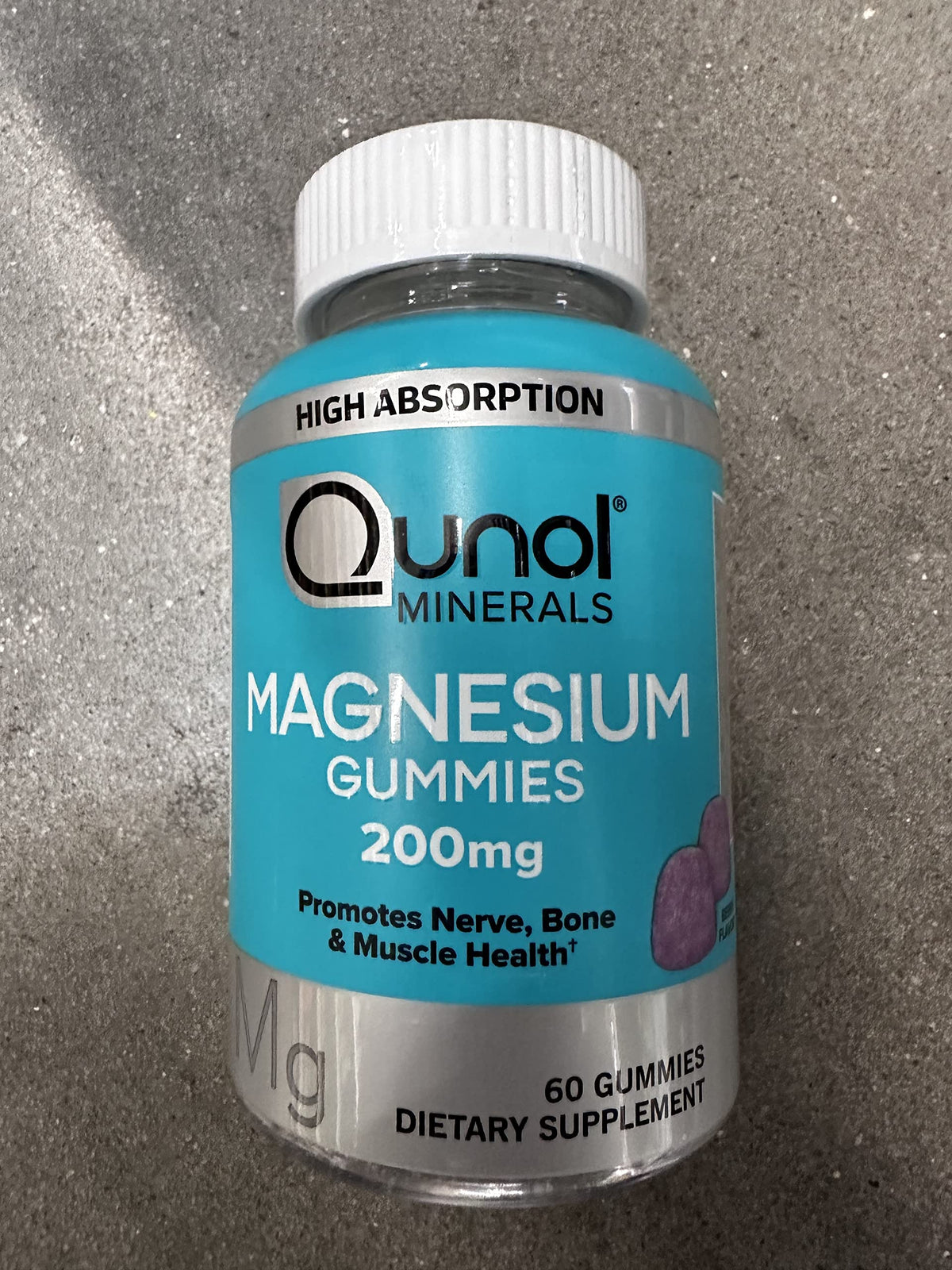 Qunol Magnesium Citrate Gummies - 60 Count